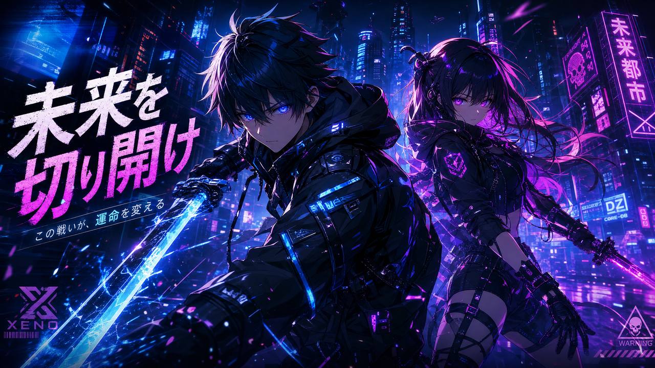 抖荫短视频-赛博都市原创动漫